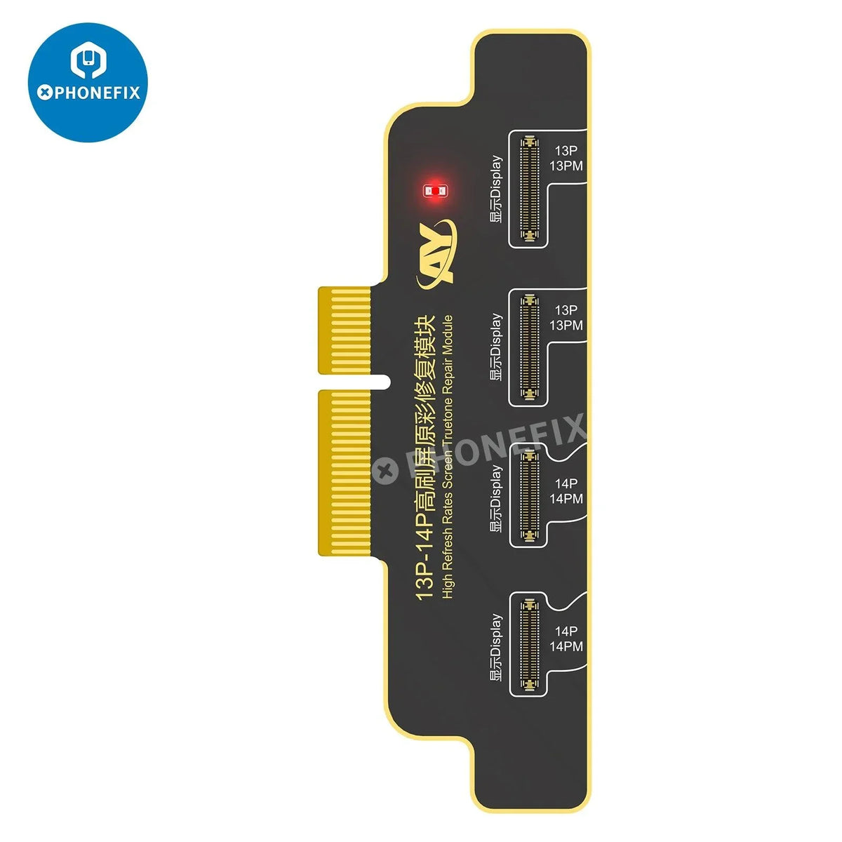A108 BOX multi-function repair programmer for iPhone 8-16 Pro Max, Face ID repair tool, PHONEFIX brand, device repair device.