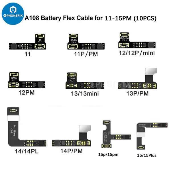 PHONEFIX A108 BOX Multi-function Repair Programmer for iPhone 8-16 Pro Max Face ID repair tool, showing device components and repair interface.