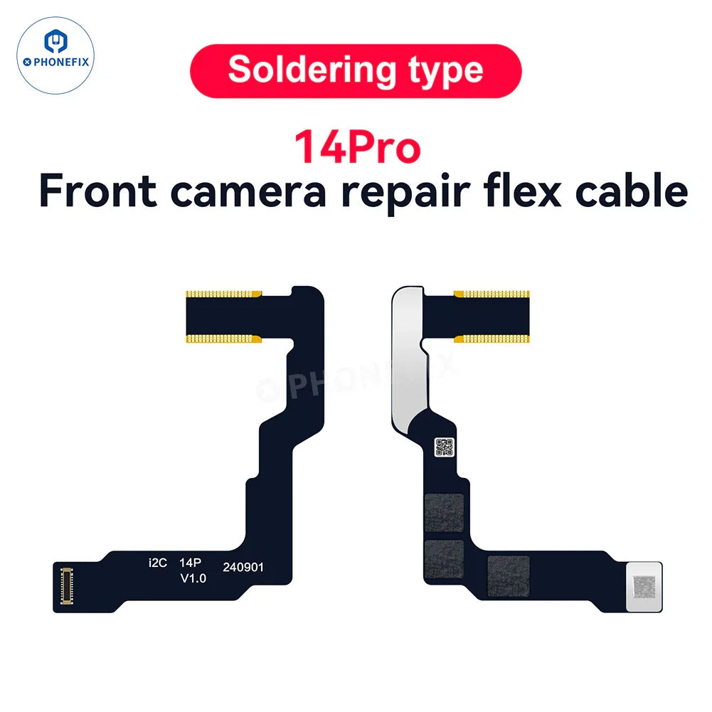iPhone 14-15 Pro Max front camera repair FPC cable for Face ID repair, compatible with PHONEFIX repair tools