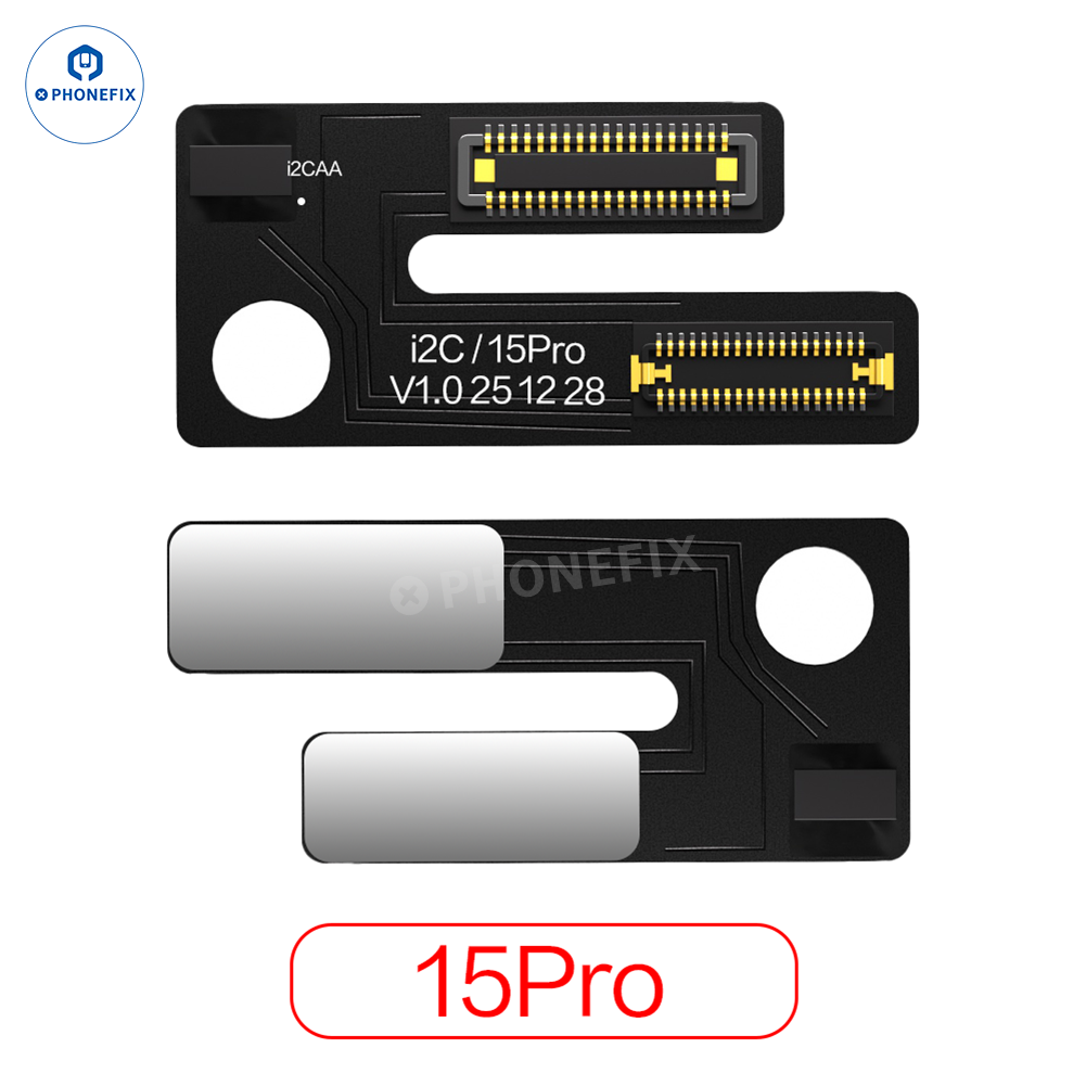 PHONEFIX i2C Dot Matrix Repair Cable for iPhone Face ID, repair tool for fixing Face ID without soldering, shown on a white background.