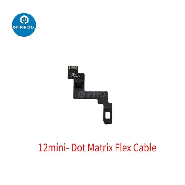 i2C V8i 3rd Gen Dot Projector Flex Cable for iPhone Face ID repair, flexible connector for Face ID system replacement.