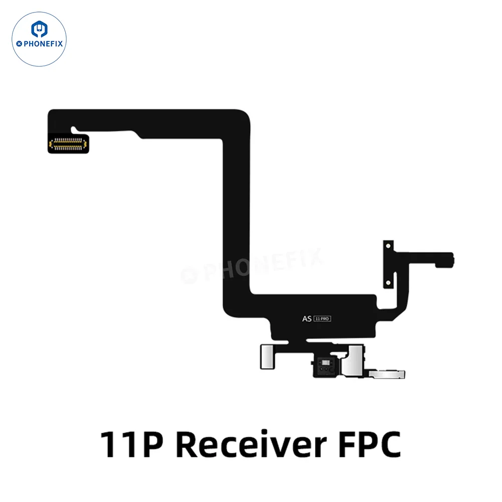 Aweshine FC01 Earpiece Speaker FPC Cable for iPhone Face ID repair, compatible with iPhone 8 to 15 Pro Max, for repair tools.