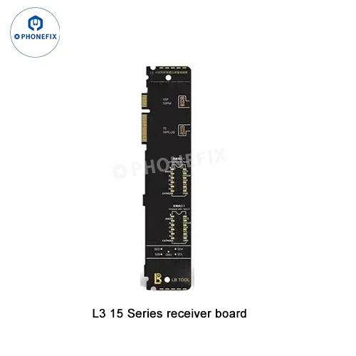 PHONEFIX LUBAN L3 Smart Programmer for iPhone 6-17 Face ID and battery screen repair tool, shown with receiver component.