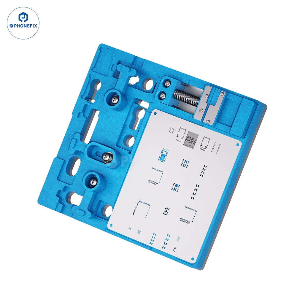 PHONEFIX MaAnt MR-01 Face ID repair fixture for iPhone X to 16 Pro Max, with lattice repair tool for Face ID component.