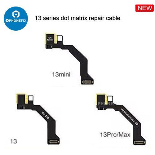 i2C Dot Matrix Face ID Repair Instrument for iPhone X to 15 Pro Max, PHONEFIX brand, used for Face ID component repairs.