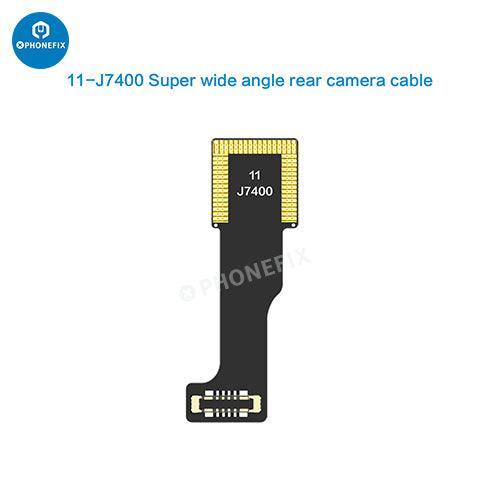 PHONEFIX i2C Wide Angle Telephoto Rear Camera Cable for iPhone X to 12 Pro Max, Face ID repair tool, flexible replacement part