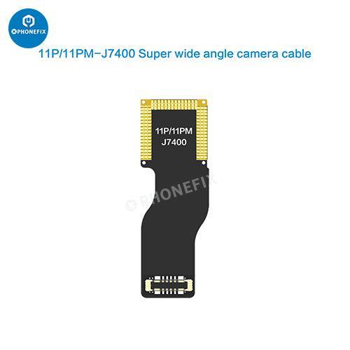 i2C wide angle telephoto rear camera cable for iPhone X to 12 Pro Max, Face ID repair tool by PHONEFIX