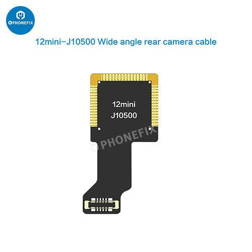 Phonefix i2C Wide Angle Telephoto Rear Camera Cable for iPhone X to 12 Pro Max Face ID repair tool, showing the cable and connectors.