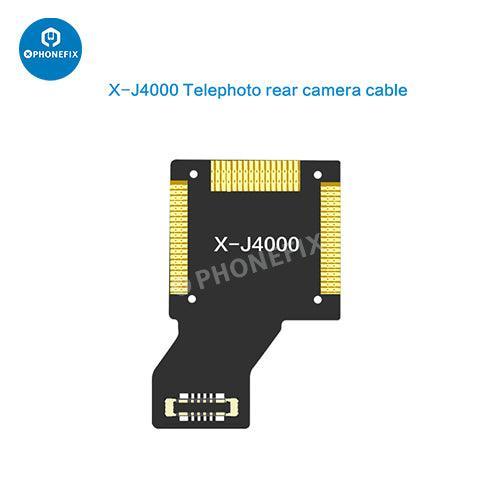 PHONEFIX i2C Wide Angle Telephoto Rear Camera Cable for iPhone X to 12 Pro Max Face ID repair tool, showing cable and connectors.