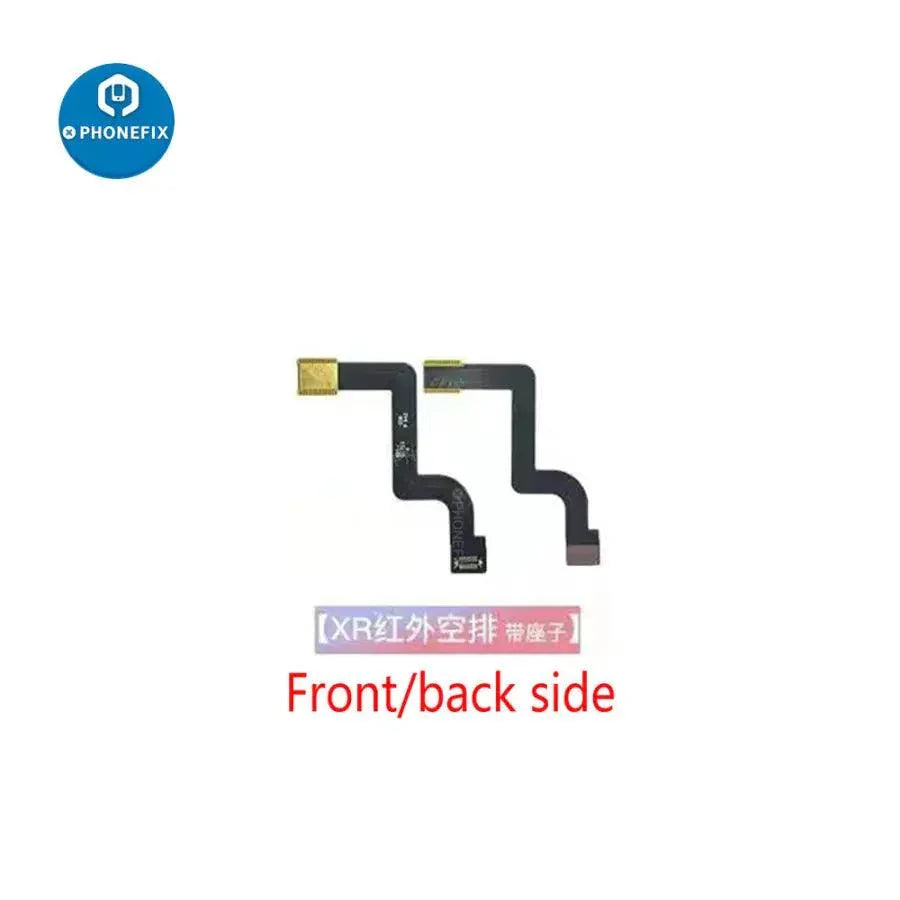 Infrared camera flex cable for iPhone X, XS, XS Max, 11, 11 Pro, 11 Pro Max Face ID repair by PHONEFIX, replacement part.