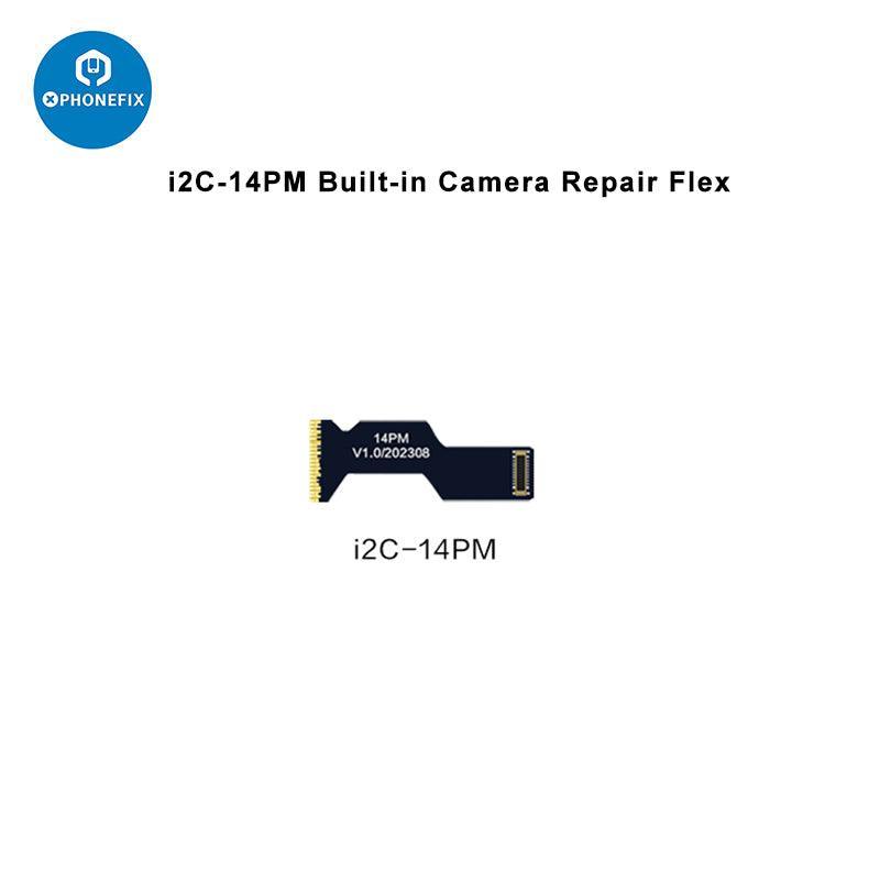 i2C A8S rear camera flex cable for iPhone 11 and 14 Pro Max, used in Face ID repair, by PHONEFIX.