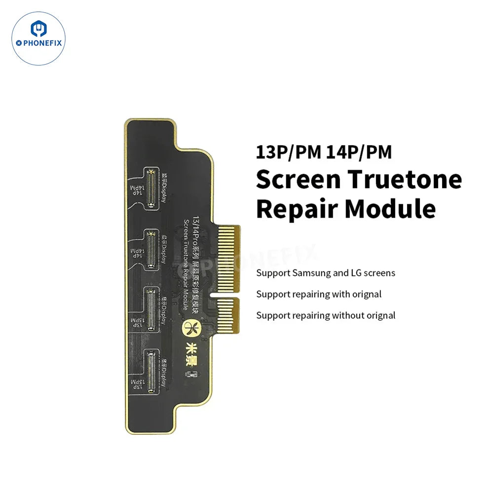 PHONEFIX MIJING ZH01 Face ID repair tool for iPhone, solder-free fixing instrument with precise components and compact design.