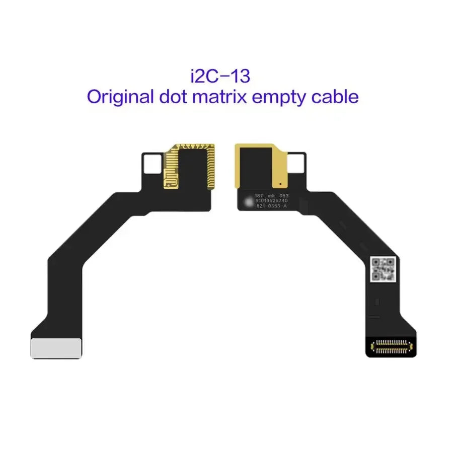 Câble flexible FPC à matrice de points infrarouge I2C pour iPhone 13 Pro Max, utilisé comme outil de test Face ID par PHONEFIX.
