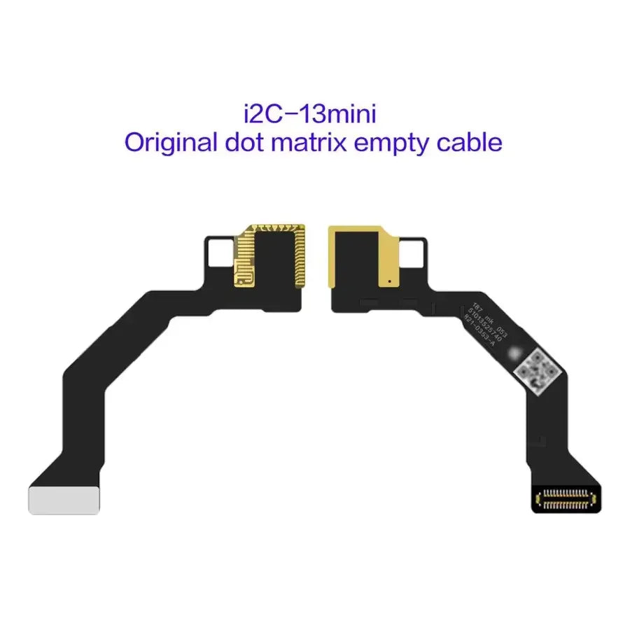 Câble flexible FPC à matrice de points infrarouge I2C pour iPhone 13 Pro Max, utilisé comme outil de test Face ID par PHONEFIX, illustré sur l'image.