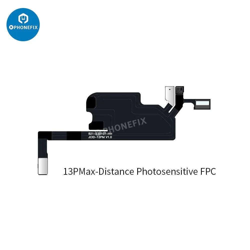 PHONEFIX JC Receiver FPC Flex Repair tool for iPhone X to Pro Max Face ID testing and True Tone calibration, flexible test connector.