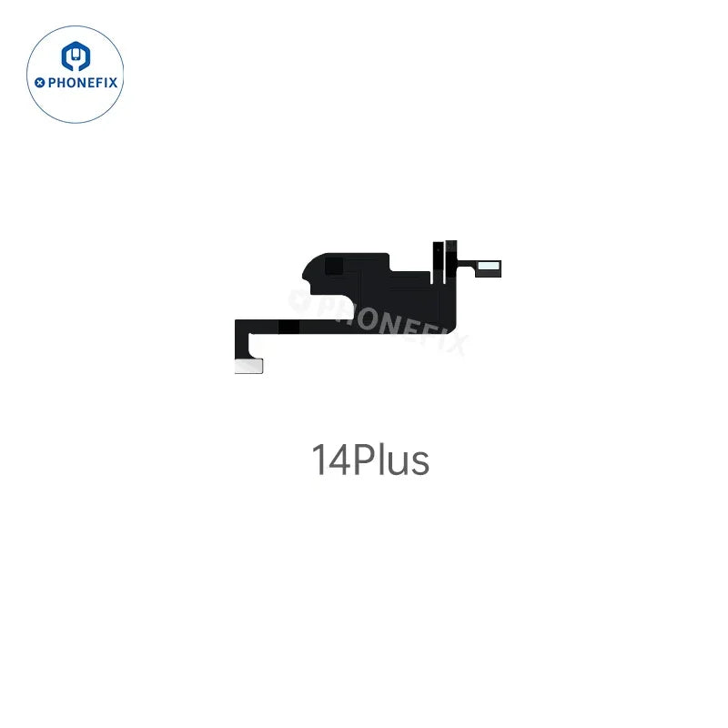PHONEFIX Face ID test tool for iPhone X to Pro Max, flexible FPC repair receiver for True Tone and Face ID functionality testing.