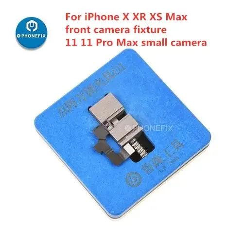 Luban iFace Pro Dot Matrix IC Flex Cable for iPhone X-13 Pro Max Face ID repair, shown with flex cable and connector details.