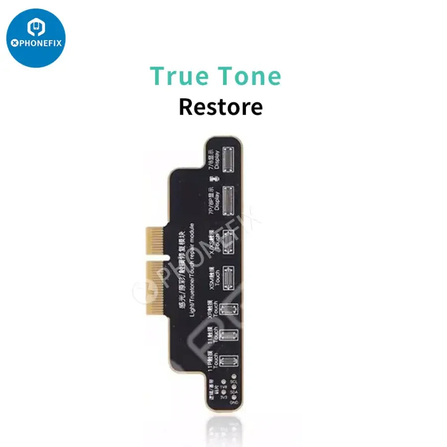 REFOX RP30 multi-function restore programmer for iPhone X to 13 Pro Max, used as a Face ID test tool by PHONEFIX.