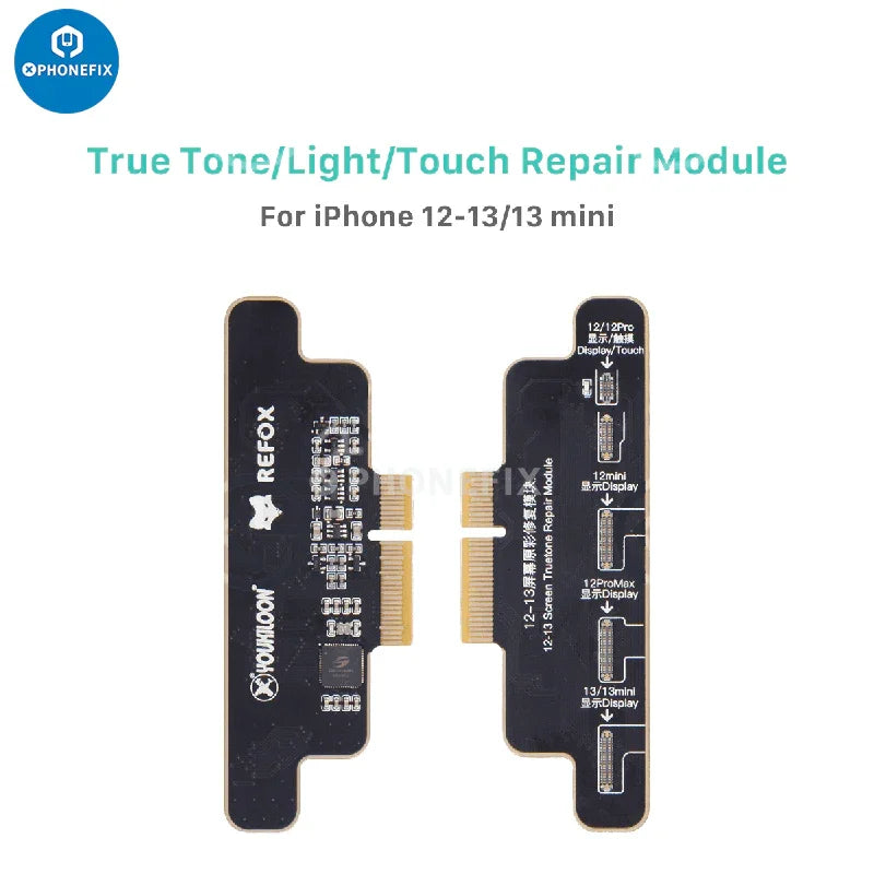 REFOX RP30 multi-function restore programmer for iPhone X to 15 Pro Max, Face ID test tool by PHONEFIX.