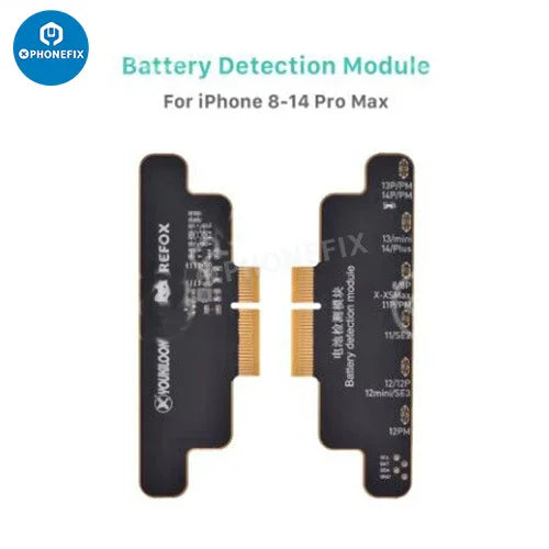 REFOX RP30 multi-function restore programmer for iPhone X-15 Pro Max, FACE ID test tool by PHONEFIX, shown in BA.jpg image.