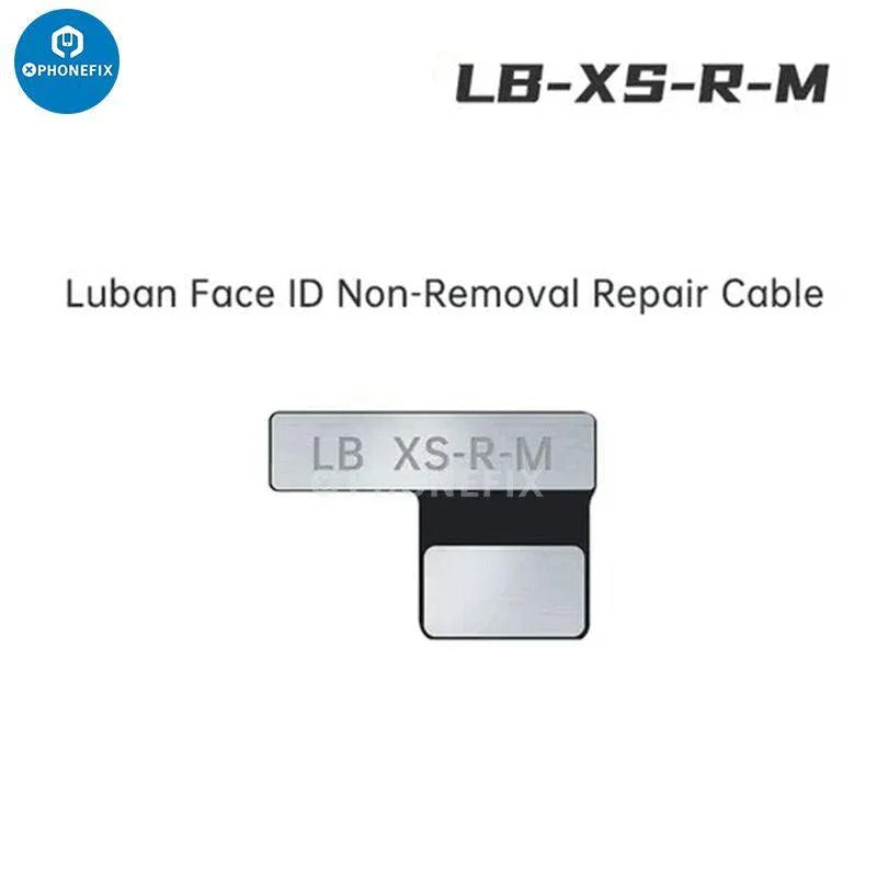 PhoneFix Luban Face ID test tool with battery receiver and camera FPC for iPhone repair, used for testing Face ID components.