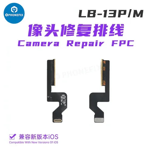 PhoneFix Luban Face ID test tool with battery receiver and FPC for iPhone Face ID camera repair.