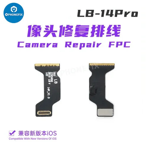 PhoneFix Luban Face ID test tool for iPhone, FPC battery receiver and camera repair component, used for Face ID troubleshooting.