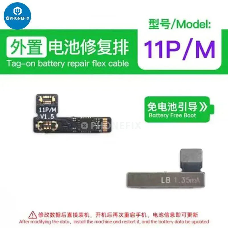 PhoneFix Luban Face ID test tool for iPhone, used to test and repair Face ID, battery, receiver, and camera FPC components.