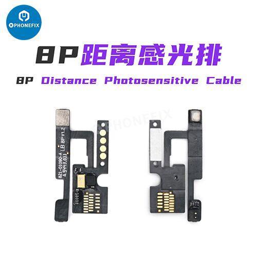 PHONEFIX Luban Face ID test tool with battery receiver and FPC for iPhone Face ID camera repair, used for diagnostics.