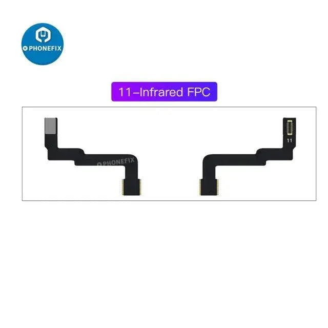 PhoneFix i2C Infrared FPC Face ID Flex Cable for iPhone X to 11 Pro Max, test tool for Face ID repair.