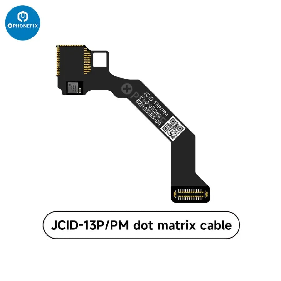JC Dot Matrix Cable for iPhone X Face ID repair flex cable, used as a test tool for Face ID components by PHONEFIX.