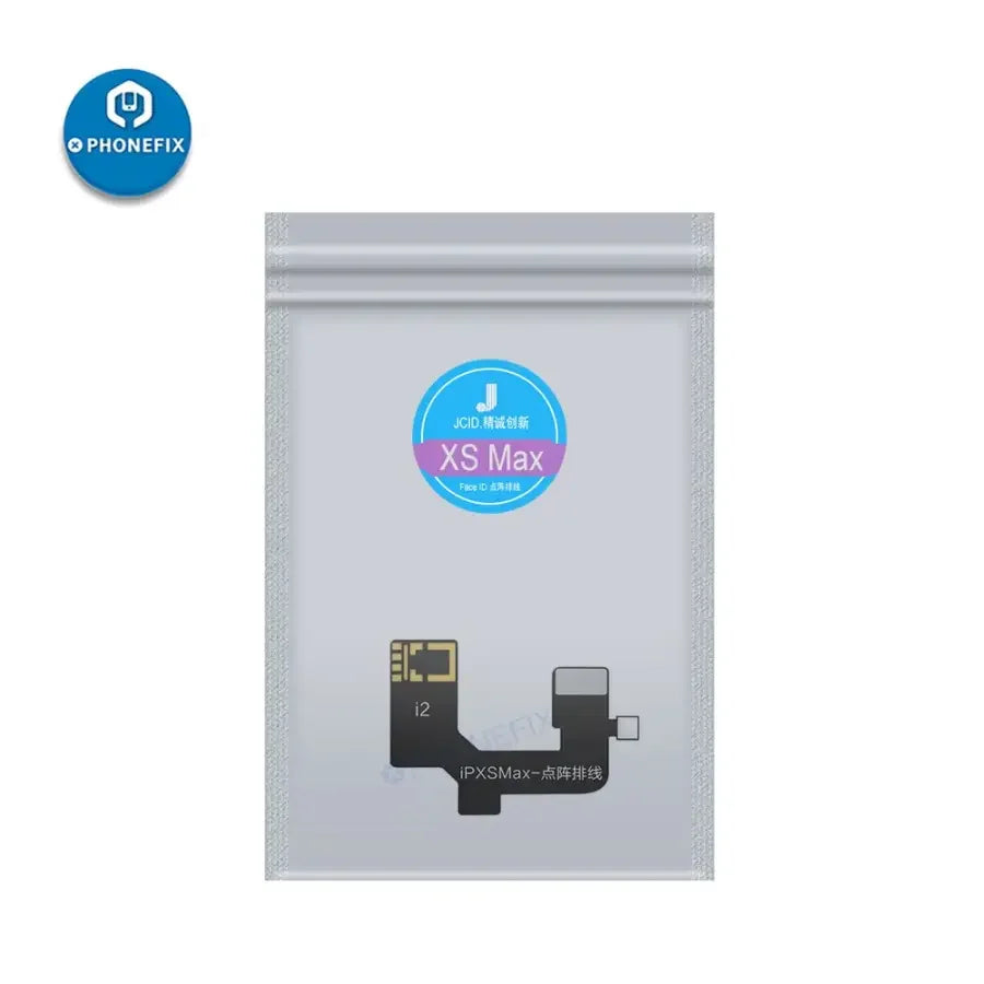 JC Dot Matrix Face ID test flex cable for iPhone X-16PM repair, designed by PHONEFIX, used to test Face ID functionality.