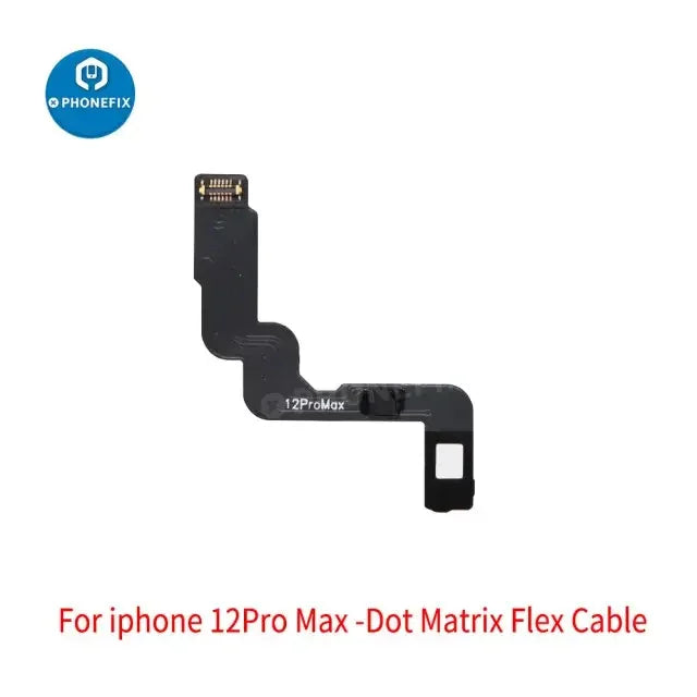 JC Dot Matrix Cable for iPhone X Face ID repair flex cable, used as a test tool for Face ID diagnostics from PHONEFIX.
