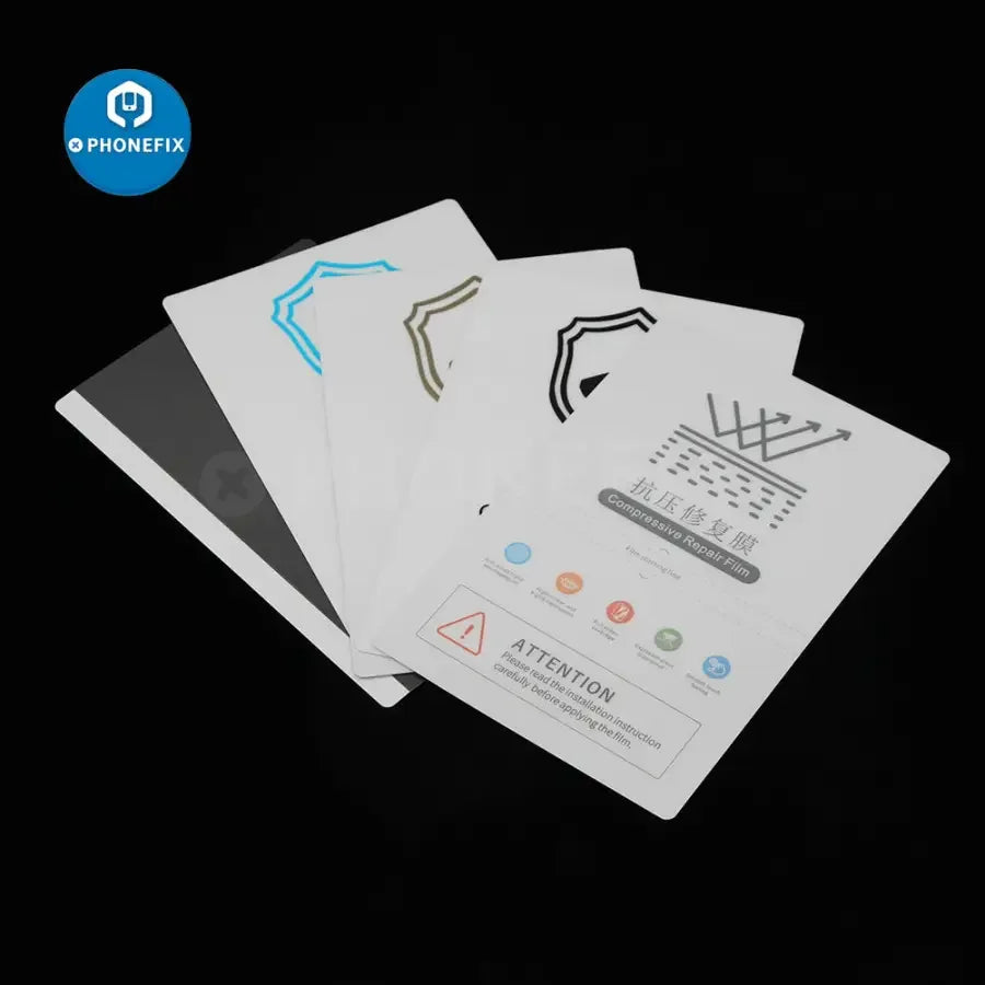 Hydrogel film screen protector for phones and tablets, designed for universal cutting machines by PHONEFIX.