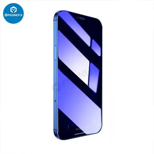 PHONEFIX Film hydrogel anti-lumière bleue pour machine de découpe de protection d'écran&nbsp;: gros plan du rouleau de film et de l'outil de découpe en cours d'utilisation