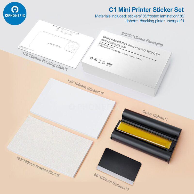 PHONEFIX Sunshine C1 Mini 7.5-inch HD colorful film cutting machine for phone back cover designs.