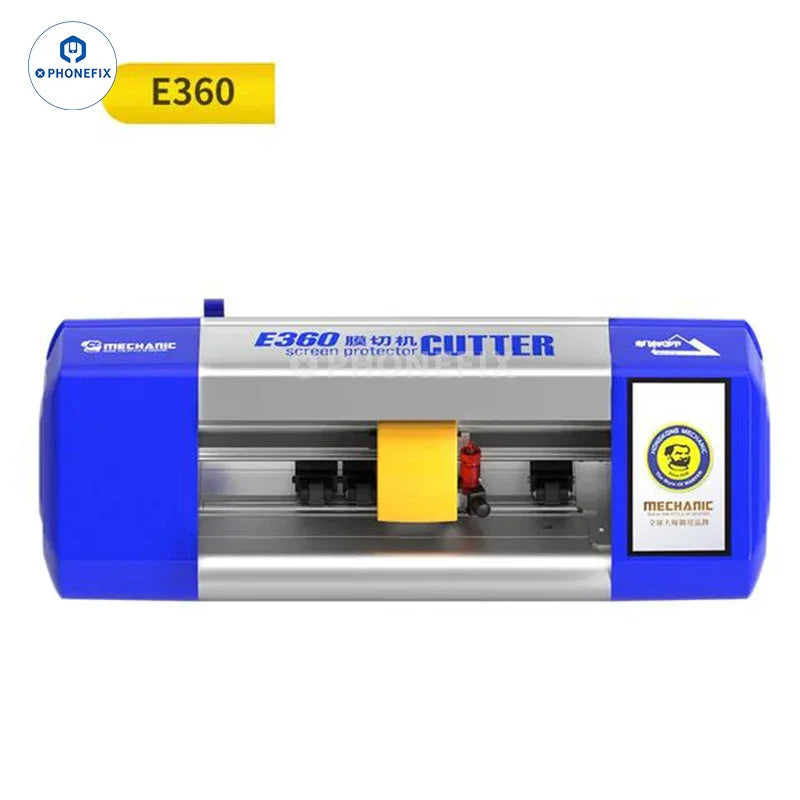 Phonefix mechanic film cutting machine with 12-inch screen, supports 16-inch film cutting, for precise screen repair work.