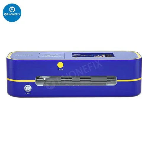 PhoneFix E210 film cutting machine for screen protectors, compact device for precise, unlimited film cutting and installation.