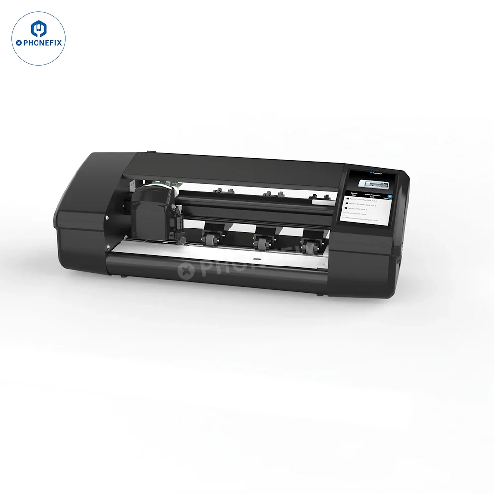 PHONEFIX X9 Smart Film Cutter for phone and tablet screens up to 12.9 inches, precise cutting machine for unlimited film sheets.