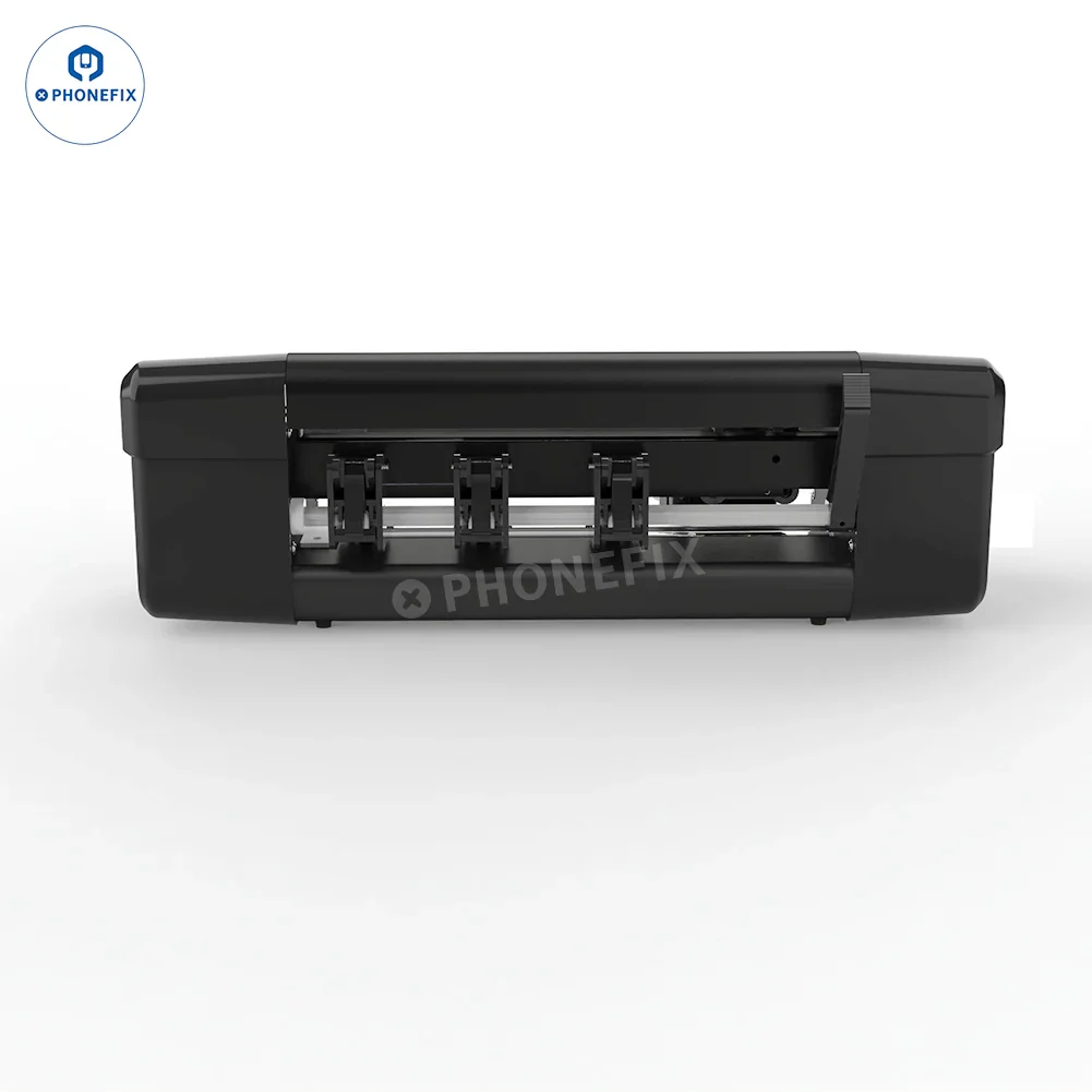 PhoneFix X9 Smart Unlimited Film Cutter for phones and tablets, supports 12.9-inch screens, compact film cutting machine.
