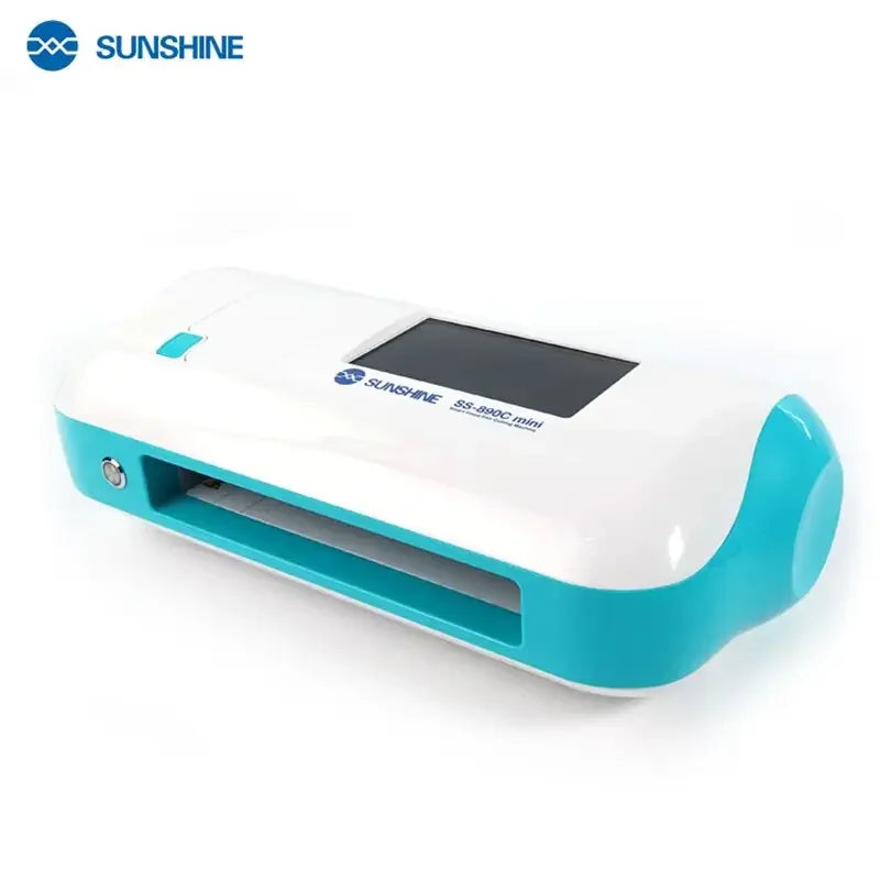 PhoneFix SS-890C Mini Cutting Machine for DIY hydrogel film cutting, compact film cutting tool with intelligent features.