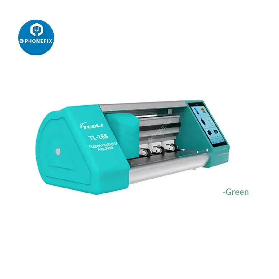 PhoneFix TL-168 smart screen protector cutting machine for phone film, compact device for precise screen protector cutting.