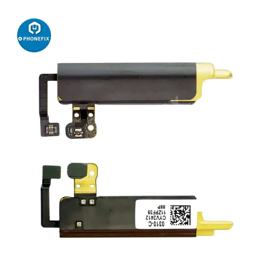 iPad Mini replacement right and left antenna flex cable for iPad accessories by PHONEFIX, showing the flexible cable components.