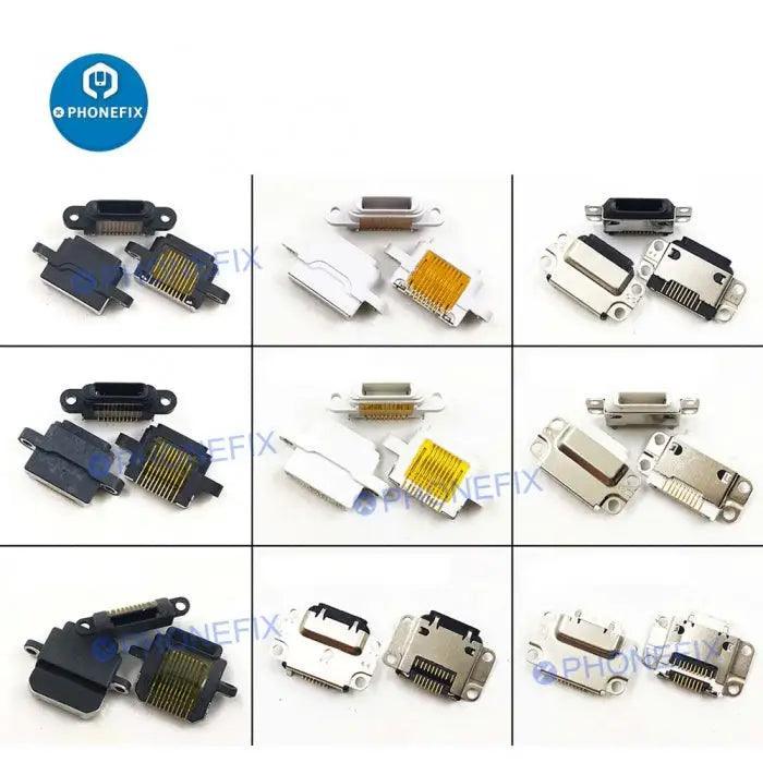 PHONEFIX USB jack connector dock charging port for iPad Mini 4 5 6 9.7, 10.5, 12.9 iPad accessories, replacement part.