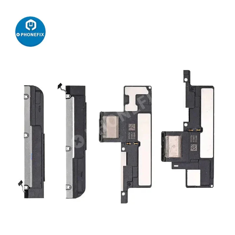 PHONEFIX iPad loud speaker replacement for iPad 6/7/8, Air 4/5, and Pro 12.9-inch, showing the replacement speaker component.