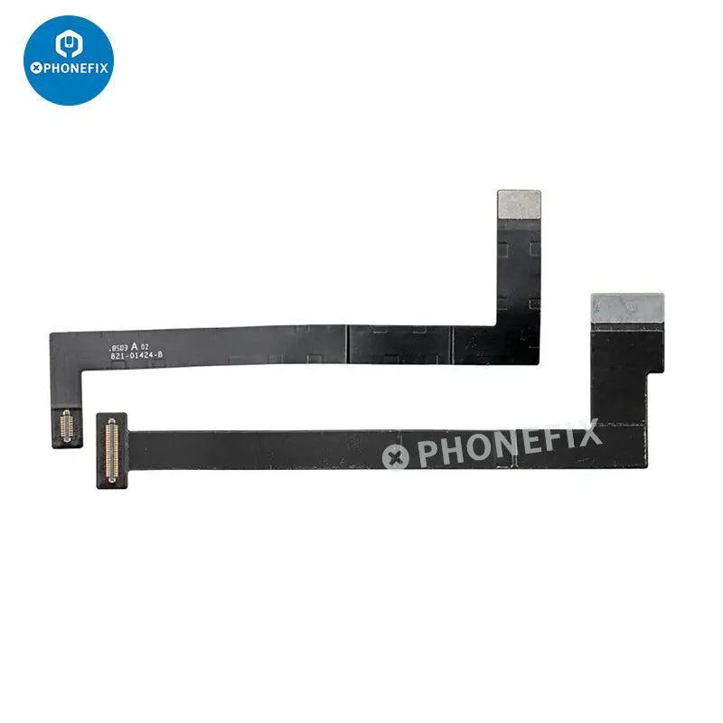 Flexible LCD screen assembly test flex cable for iPad Pro, used with PHONEFIX iPad accessories.