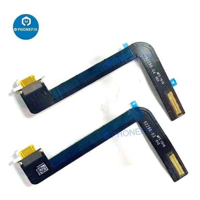 IPad Pro flex cable with tail plug and USB charging port for iPad accessories, designed by PHONEFIX.
