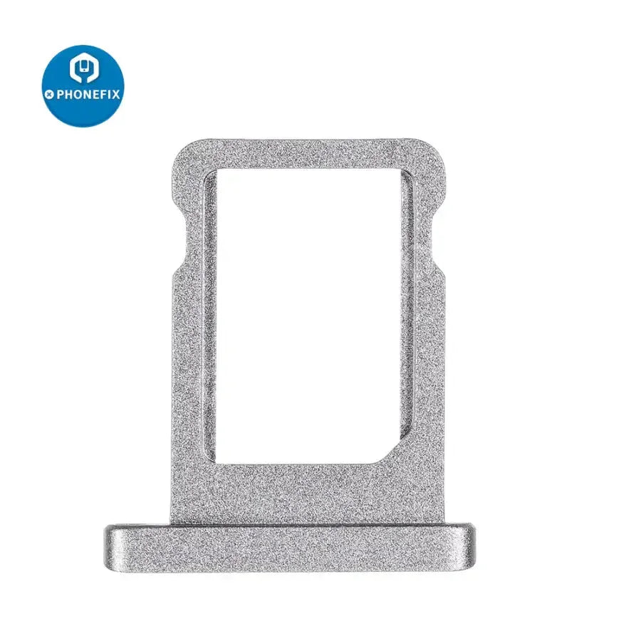 PhoneFix SIM card tray replacement for iPad Air, Pro, and Mini series, showing the small metal tray for iPad accessories.