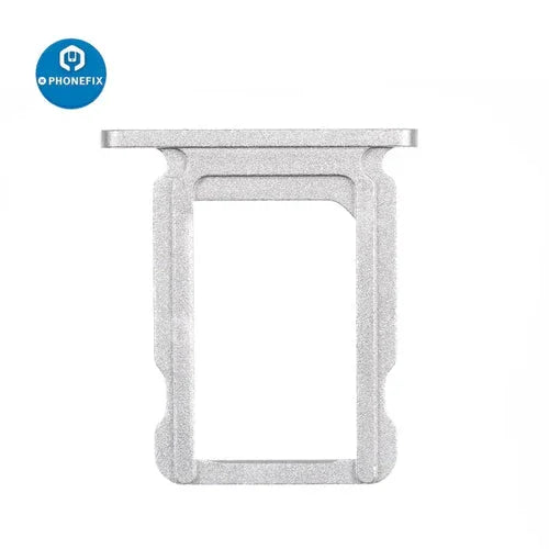 PhoneFix SIM card tray replacement for iPad Air, Pro, and Mini series, showing a small metal tray with SIM card slot.
