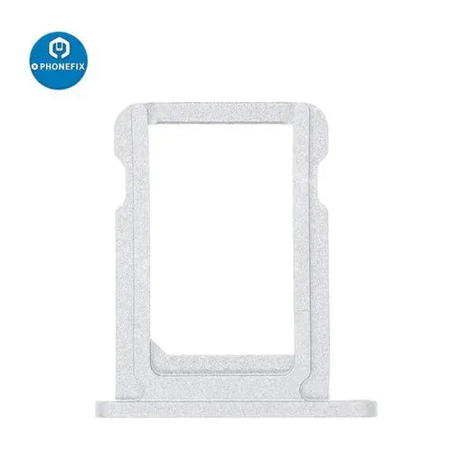 Phonefix iPad Air, Pro, Mini SIM card tray holder replacement for iPad accessories, showcasing the tray for easy installation.